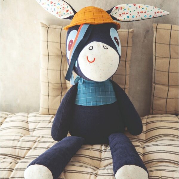 grande-peluche-ane (1) Peluche Ignace l'âne - 50cm - Lilliputiens