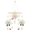 Mobile Nuage Rose - ULYSSE