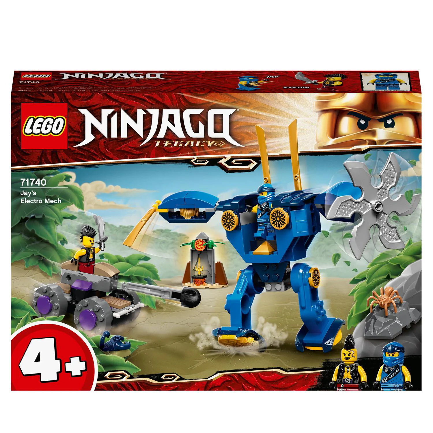L’électrorobot de Jay - Ninjago Lego 71740