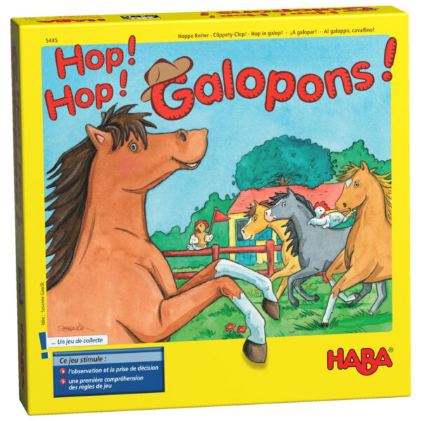 hop-hop-galopons- Hop ! Hop ! Galopons ! - HABA