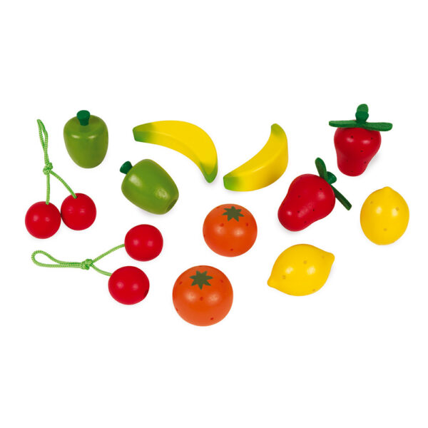 Cagette de 12 fruits (bois) - Janod