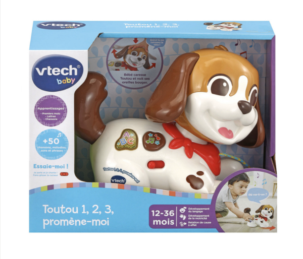toutou 123 promene moi vtech 3 Toutou 1,2,3 Promène -moi - Vtech