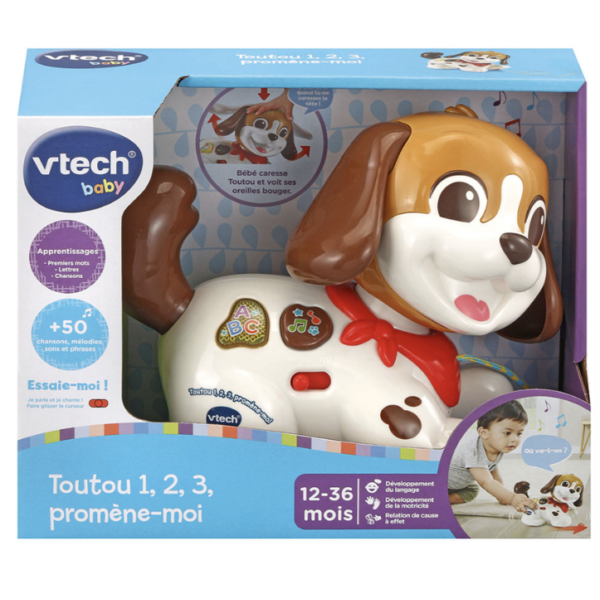Toutou 1,2,3 Promène -moi - Vtech