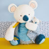 Peluche range pyjama Yoca le koala - 40 cm - Doudou et Compagnie