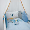 dc4039-1-64eefe74e4945587352995 Tapis de Parc koala Yoca - bleu / vert - 100 x 100 cm - Doudou et Compagnie