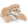 Peluche lapin Beige - 25 cm - Doudou et Compagnie