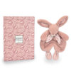 Doudou lapin Rose poudré - 29 cm - Doudou et Compagnie