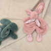 Doudou lapin Rose poudré - 29 cm - Doudou et Compagnie