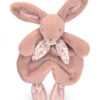 Doudou lapin Rose poudré - 29 cm - Doudou et Compagnie