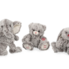 Peluche Lapin Gris Prestige Léo - 24cm - Kaloo