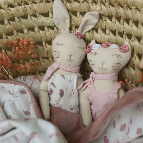 Poupée bébé - Lili la lapine - Trois Kilos Sept