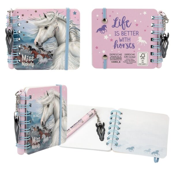 Set de carnets de notes - Miss Melody