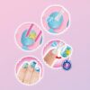 71EYwN4H9qL_AC_SL1500_ Aquabeads Nail Studio - Le coffret de manucure Princesses Disney, Plastique, Rectangulaire - Epoch