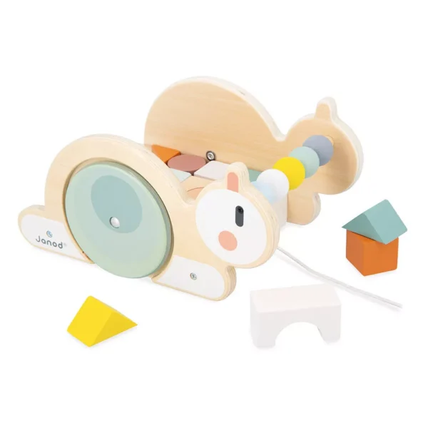 chariot-de-cubes-escargot-sweet-cocoon Chariot de Cubes Escargot Sweet Cocoon - Janod
