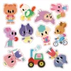 Coffret Créatif Stickers Epais Repositionnables - 2 ans - Janod