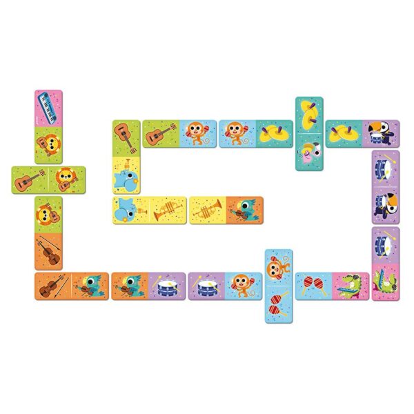 dominos-instruments-de-musique 6 Dominos Instruments de Musique - Janod