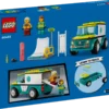 60403_alt5 L’ambulance de secours et le snowboardeur - Lego City