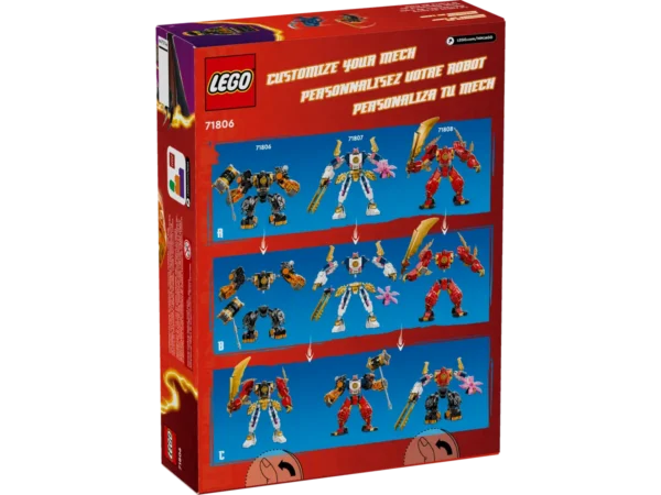 Le robot élémentaire de la terre de Cole - Lego Ninjago