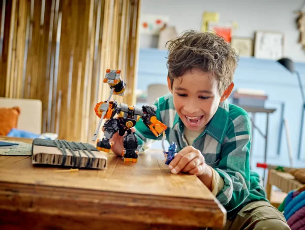 Le robot élémentaire de la terre de Cole - Lego Ninjago