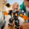Le robot élémentaire de la terre de Cole - Lego Ninjago