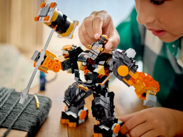 Le robot élémentaire de la terre de Cole - Lego Ninjago