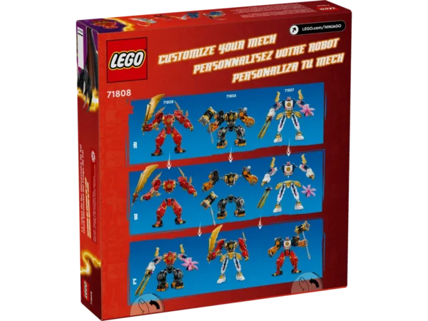 Le robot élémentaire du feu de Kai - Lego Ninjago