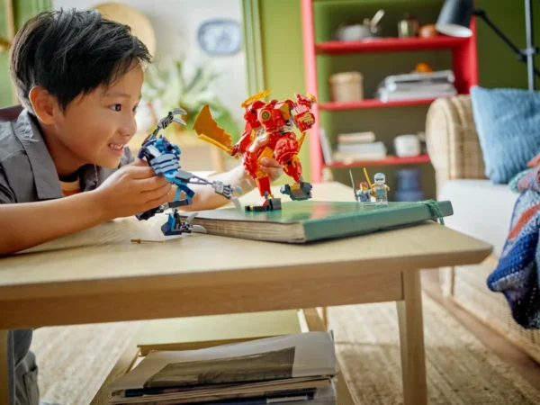 Le robot élémentaire du feu de Kai - Lego Ninjago