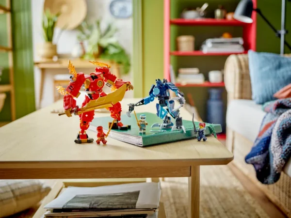 Le robot élémentaire du feu de Kai - Lego Ninjago
