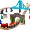 Baril Train Bois 60 Pièces - First Learning