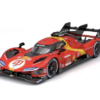 Véhicule Ferrari Racing 499P LMH 2023 1/24 - Rouge - Burago