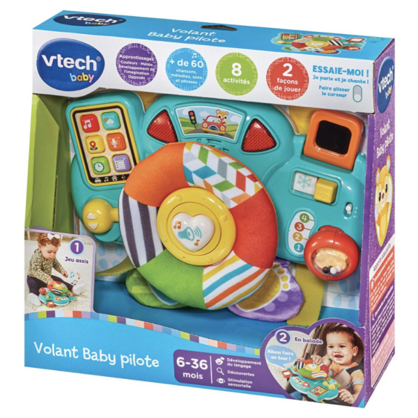 Volant Baby pilote - Vtech
