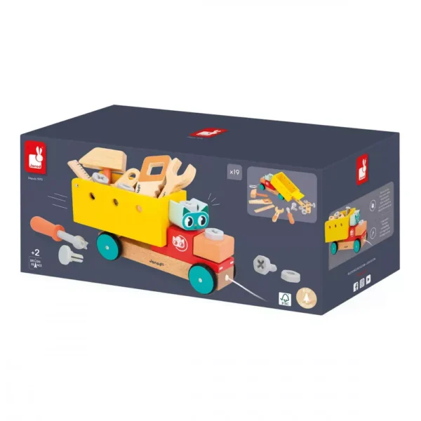 camion-a-tirer-brico-kids (6) Camion à Tirer Brico'Kids - Janod