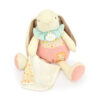 Peluche lapin rose avec son doudou - LAPIN CIBOULETTE - 28 cm - Doudou & Compagnie