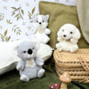 Peluche husky assis - 20 cm - Histoire d'Ours