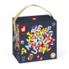 Mallette 52 lettres magnétiques Splash (bois) - Janod