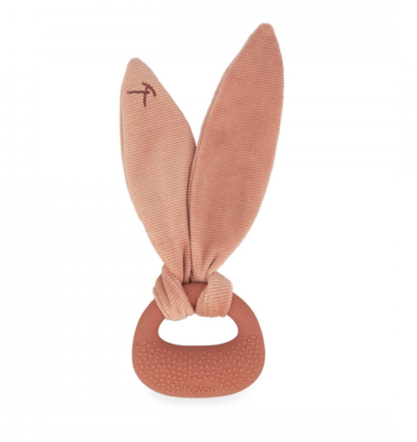 Anneau de dentition en silicone lapin - Terracotta - Kaloo