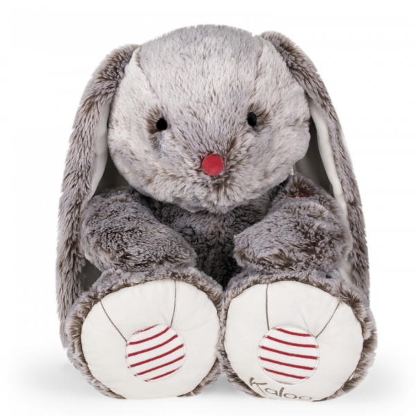Peluche lapin Gris Léo Prestige - 55 cm  - Kaloo