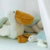 Peluche - Gaëtan le Pélican 40cm - Au large de Nova - Trois Kilos Sept