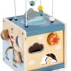 Cube bois activités Eveil Océan - Wdk