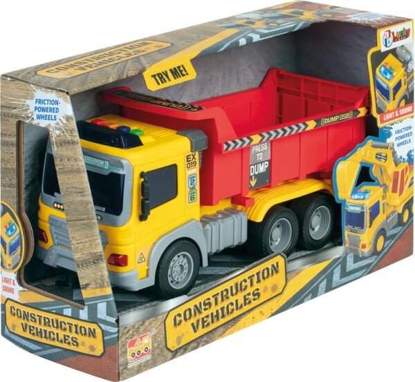Camion -benne à friction - sons et lumières -Wdk
