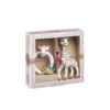 Coffret naissance prêt à offrir Sophie la girafe et Colo'rings - Vulli