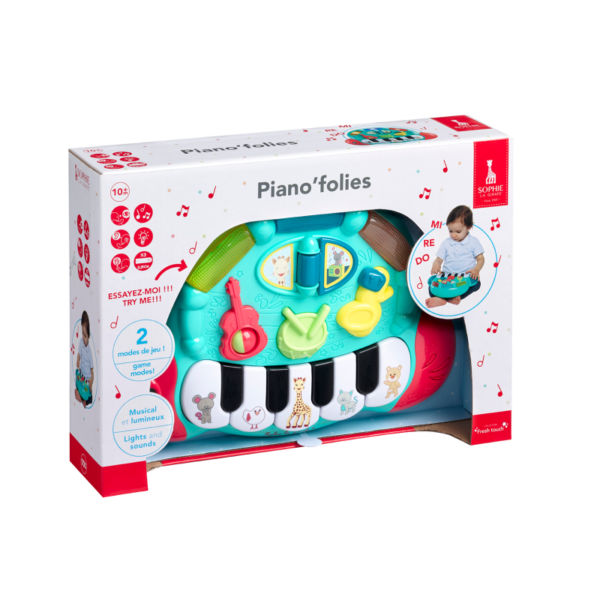 Piano 'folies Sophie la girafe - Vulli