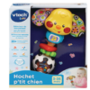 Hochet pour bébé - VTECH - Chien Toby - Lumières et sons - Texture spéciale