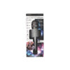 enceinte-micro-karaoke-23cm-argent (2) Enceinte Micro "Karaoké" 23cm Argent - Party Time