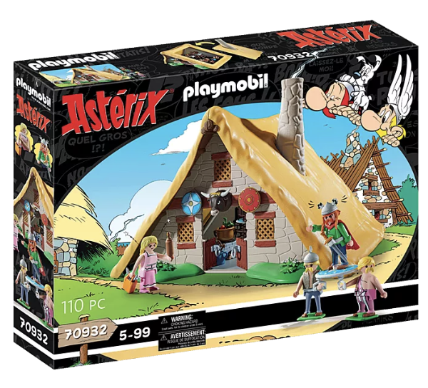 70932 - Playmobil Astérix : La hutte d'Abraracourcix