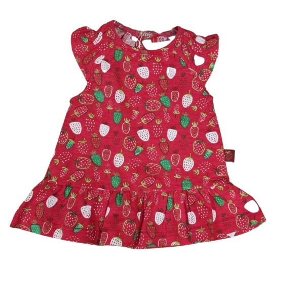 20250307_122549 (1) Robe manches courtes imprimé fruit Babybol 3-24 mois
