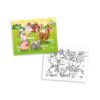 puzzle 7 Mes premiers casse-têtes à colorier : les animaux