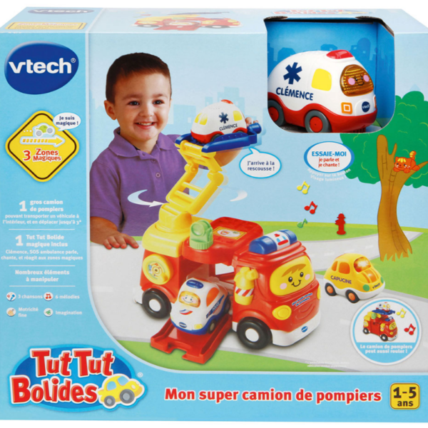 Mon super camion de pompiers Tut Tut Bolides - Vtech
