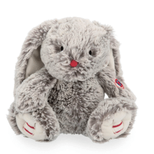 Peluche lapin Gris prestige Léo - 24 cm - Kaloo