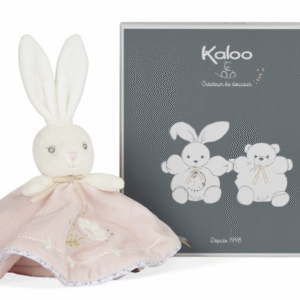 Doudou lapin rond Rose - Kaloo
